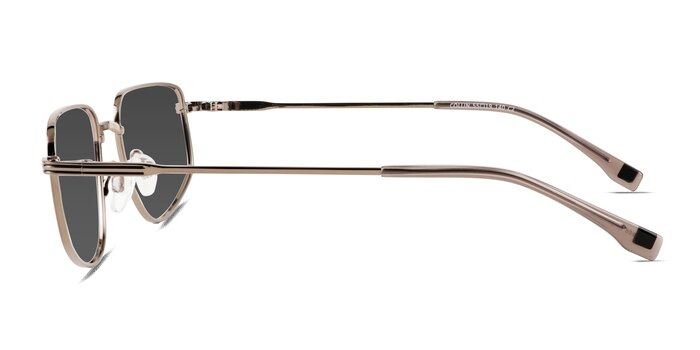 Collin Light Brown Metal Sunglass Frames from EyeBuyDirect