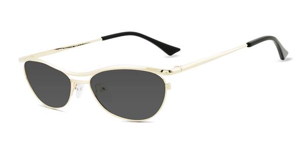 Gold Barry -  Metal Sunglasses