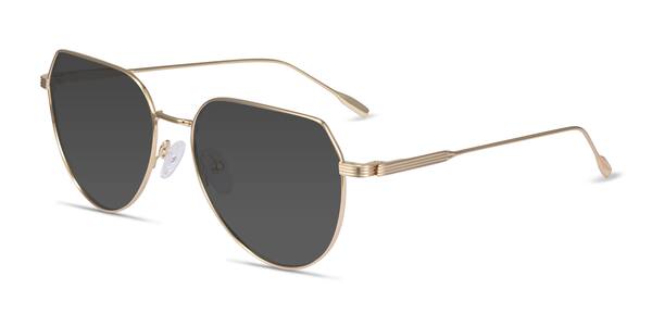 Gold Riva -  Metal Sunglasses