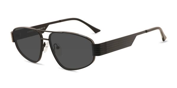 Black Vanderbilt -  Metal Sunglasses