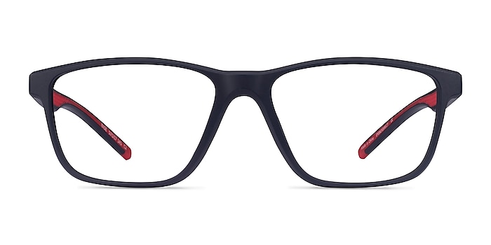 Base Blue Red Plastique Montures de lunettes de vue d'EyeBuyDirect