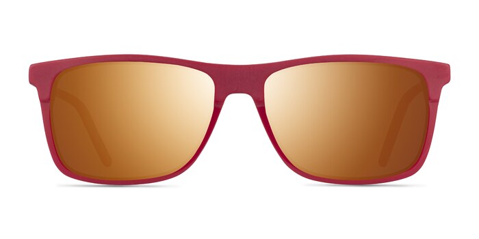 Catch Matte Red Acetate Sunglass Frames from EyeBuyDirect