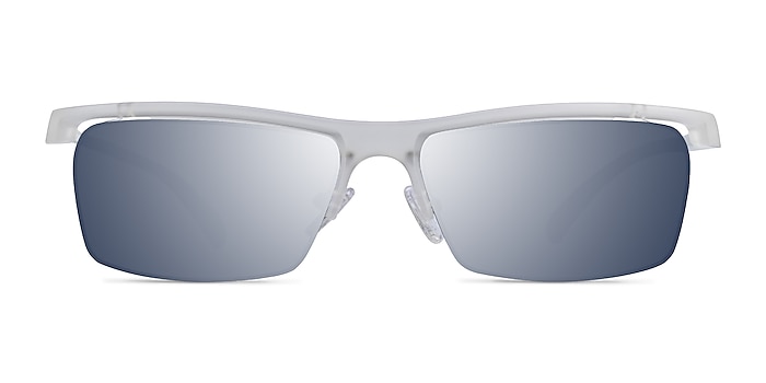 Turnover Matte Clear Plastic Sunglass Frames from EyeBuyDirect