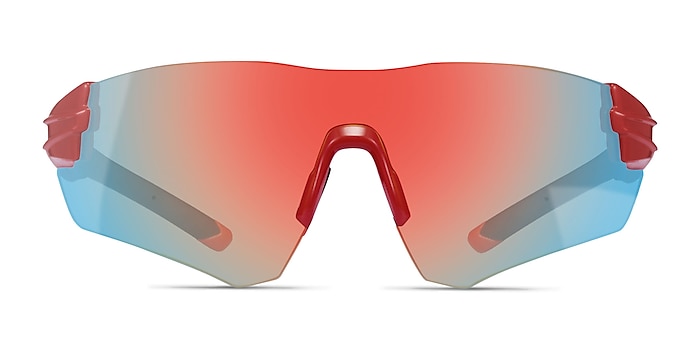 Tourney Red Plastic Sunglass Frames from EyeBuyDirect