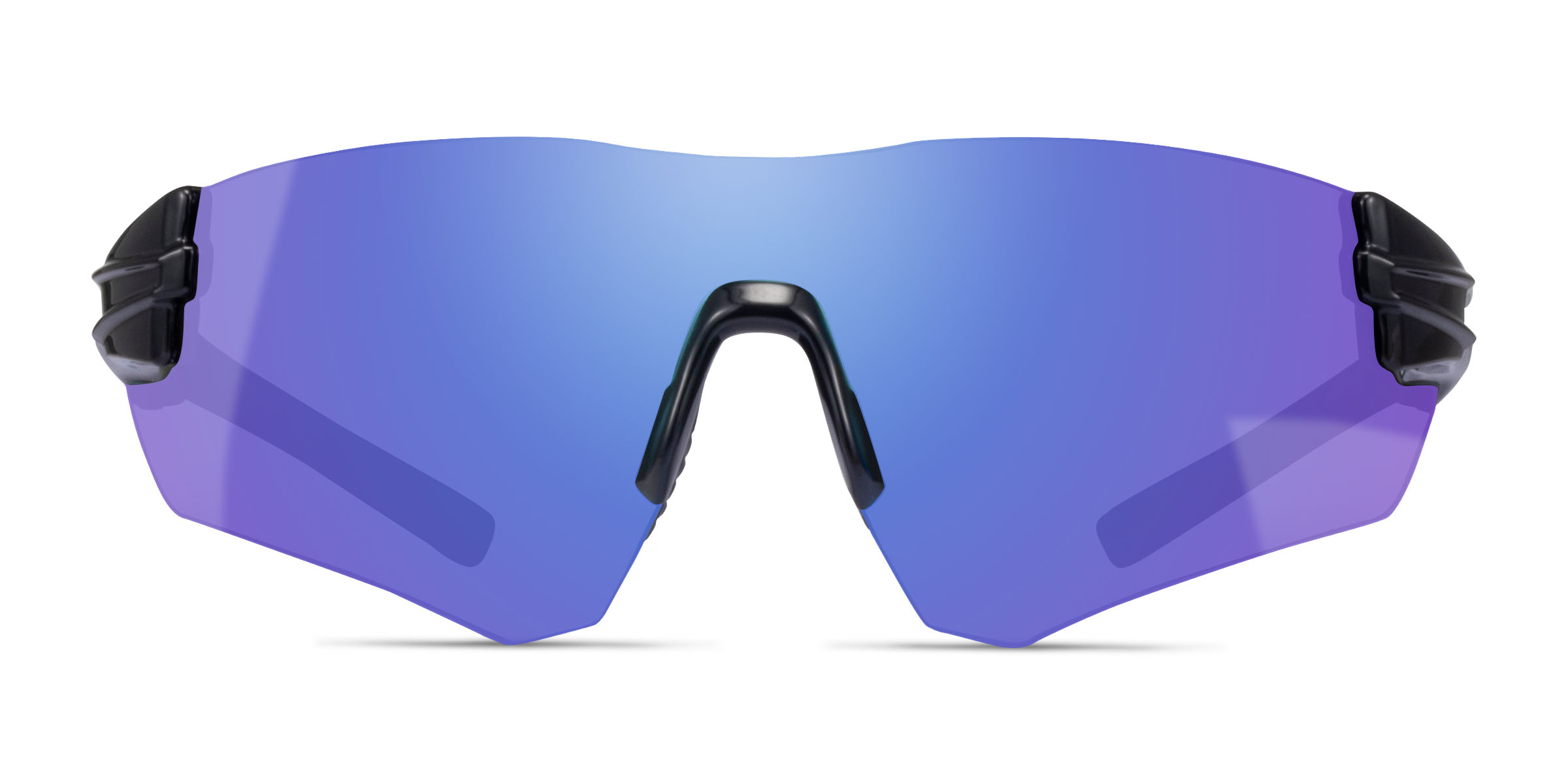 Tourney - Rectangle Black Frame Sunglasses For Men | Eyebuydirect