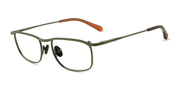 Matte Green Rampage -  Metal Eyeglasses