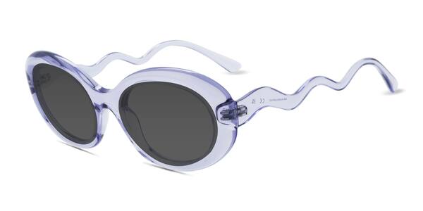 Purple Tilde -  Plastic Sunglasses