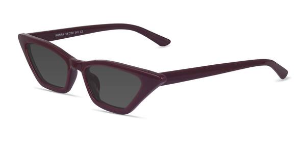 Burgundy Inspira -  Plastic Sunglasses