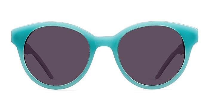 Angie Blue Acetate Sunglass Frames from EyeBuyDirect