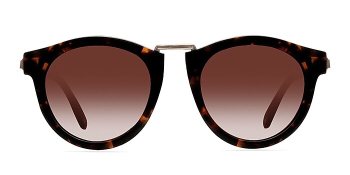 Milano Brown/Tortoise Acetate Sunglass Frames from EyeBuyDirect