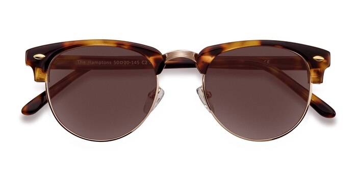 Golden Tortoise The Hamptons -  Acetate, Metal Sunglasses