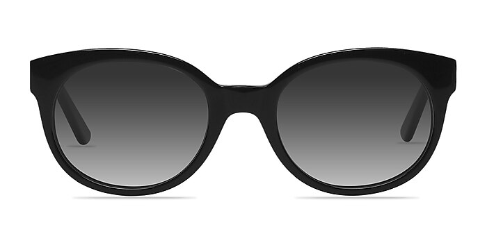 Matilda Black Acetate Sunglass Frames from EyeBuyDirect