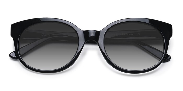 Black Matilda -  Vintage Acetate Sunglasses