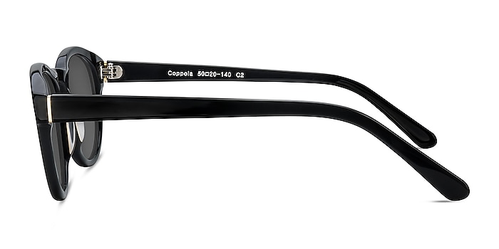 Coppola Black Acetate Sunglass Frames from EyeBuyDirect