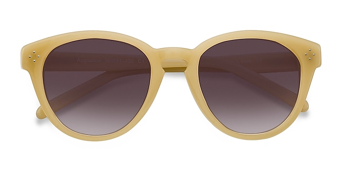 Yellow Augustine -  Vintage Plastic Sunglasses