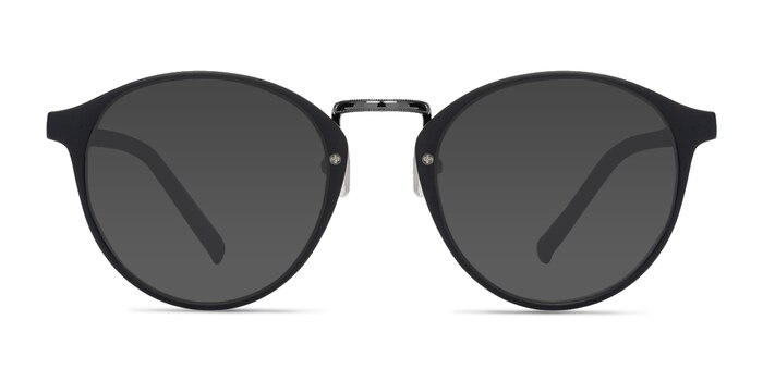 Millenium Matte Black Plastic Sunglass Frames from EyeBuyDirect