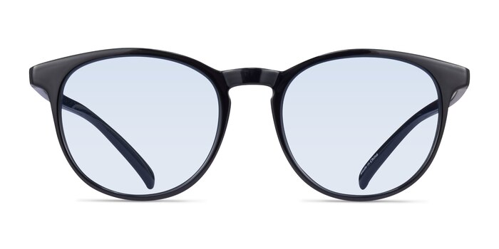 Deja Vu Black Plastic Sunglass Frames from EyeBuyDirect