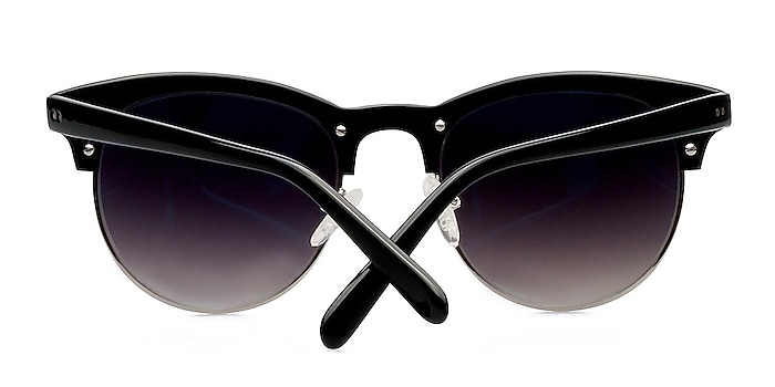 Black Chester -  Plastic Sunglasses