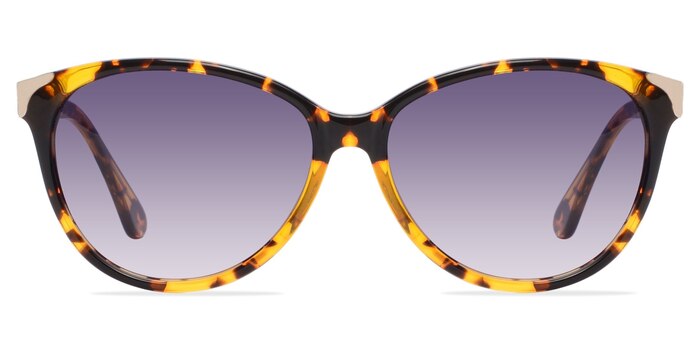 Nizhny Golden/Tortoise Plastic Sunglass Frames from EyeBuyDirect