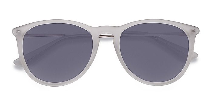 Clear/White Interlude -  Acetate Sunglasses