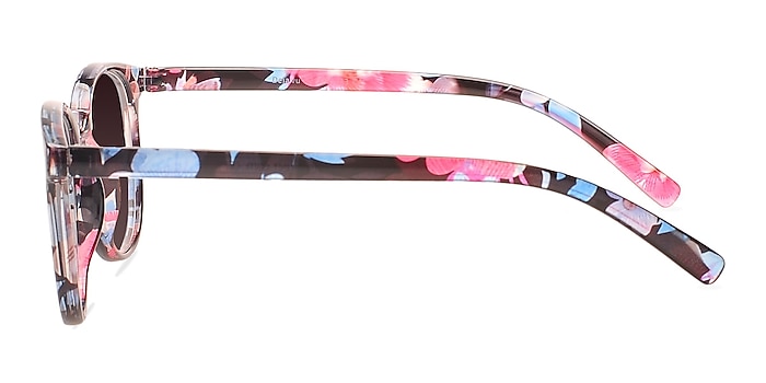 Deja Vu Blue/Floral Plastic Sunglass Frames from EyeBuyDirect