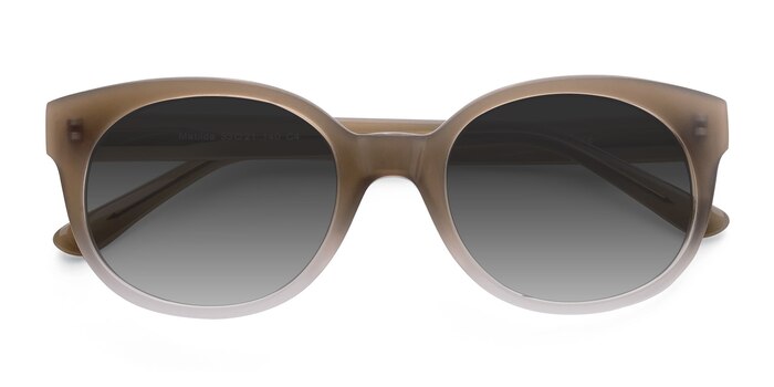 Brown Matilda -  Vintage Acetate Sunglasses