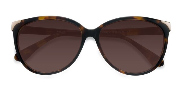 Lima - Square Tortoise Frame Sunglasses For Women | Eyebuydirect