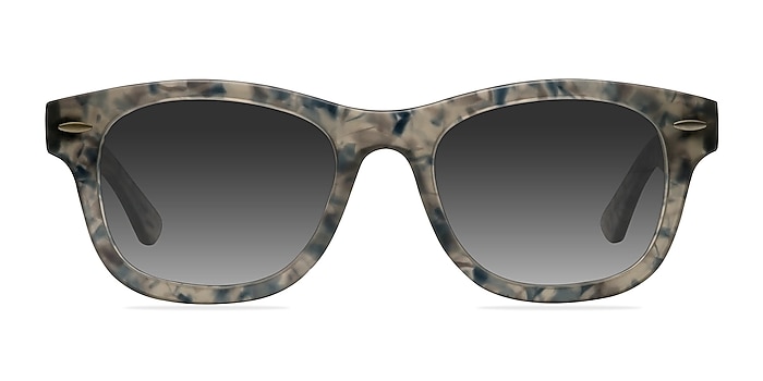 Hanoi Clear Floral Acetate Sunglass Frames from EyeBuyDirect