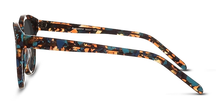 Augustine  Blue Floral  Acetate Sunglass Frames from EyeBuyDirect