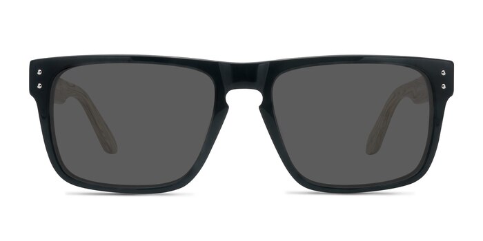 Sergi Black Yellow Acetate Sunglass Frames from EyeBuyDirect
