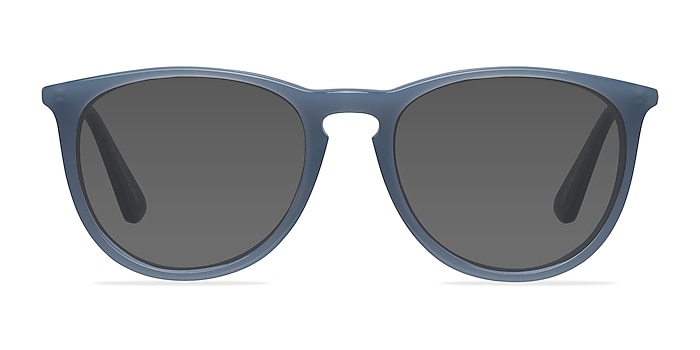 Interlude  Blue   Acetate Sunglass Frames from EyeBuyDirect