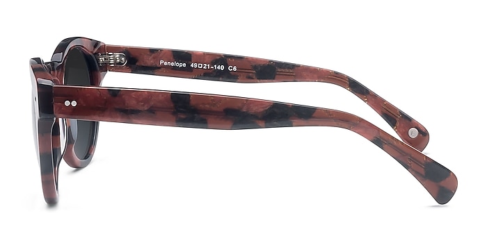 Penelope Red Floral Acetate Sunglass Frames from EyeBuyDirect