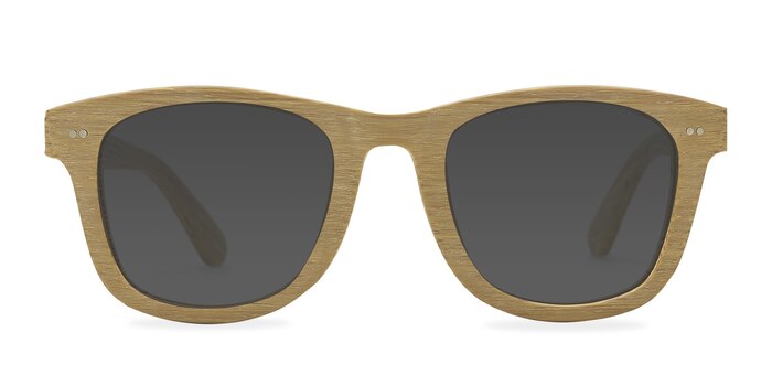 Nevada Yellow Wood-texture Sunglass Frames from EyeBuyDirect