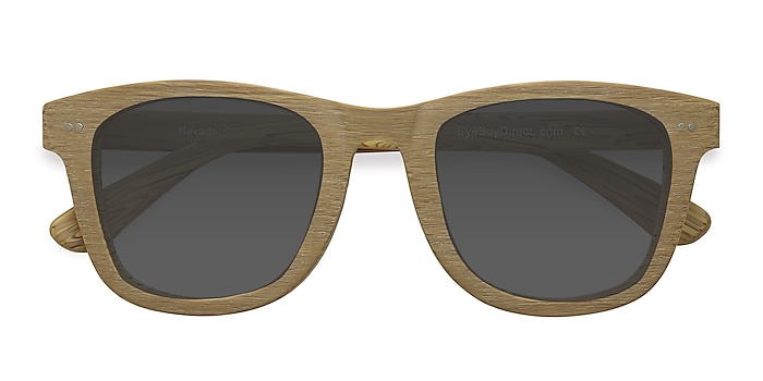Yellow Nevada -  Wood Texture Sunglasses