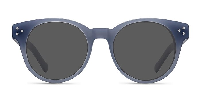 Minuit Blue Acetate Sunglass Frames from EyeBuyDirect