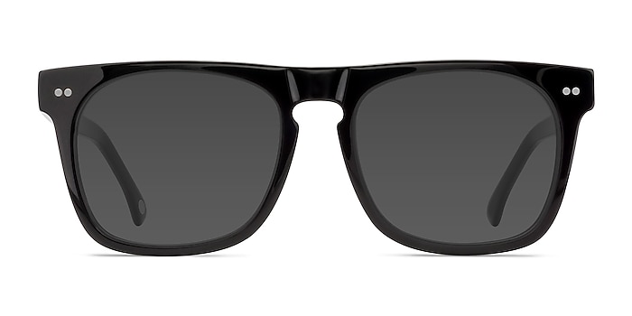 Miami Black Acetate Sunglass Frames from EyeBuyDirect