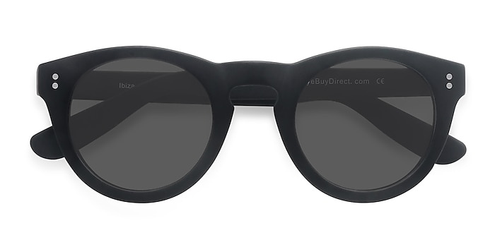 Matte Black Ibiza -  Acetate Sunglasses