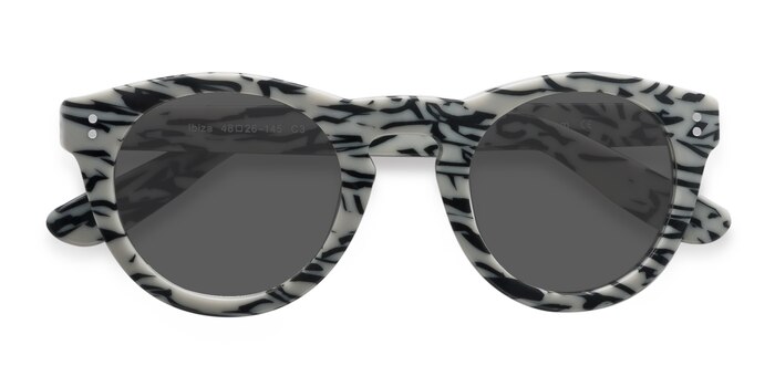 White Black Ibiza -  Acetate Sunglasses