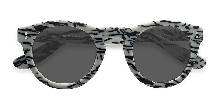 White Black Ibiza -  Acetate Sunglasses