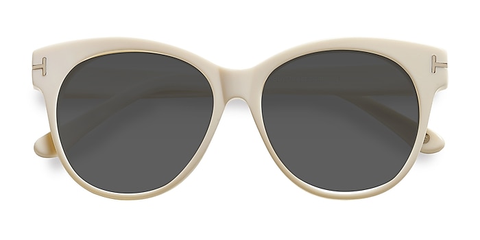 White Copa -  Acetate Sunglasses