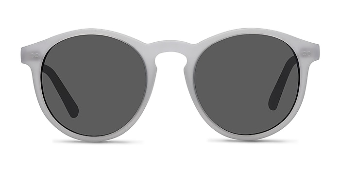 Decadent Matte White Acetate Sunglass Frames from EyeBuyDirect