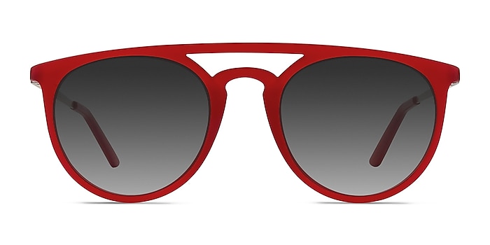 Benicia Scarlet Plastic Sunglass Frames from EyeBuyDirect