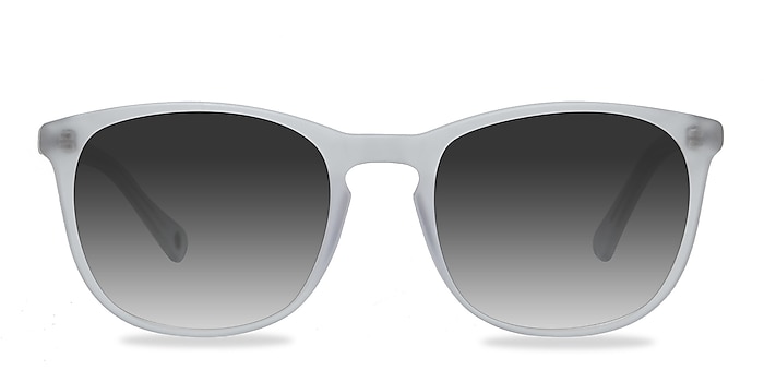 Audio Matte Clear Acetate Sunglass Frames from EyeBuyDirect