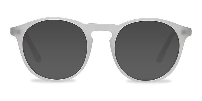 Air Matte White Acetate Sunglass Frames from EyeBuyDirect