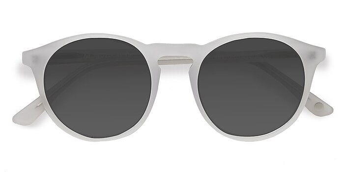 Matte White Air -  Acetate Sunglasses
