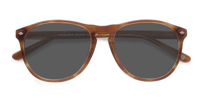  Tortoise  Deep End -  Vintage Acetate Sunglasses