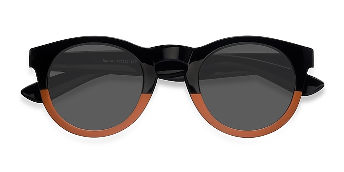 Black Sunset -  Plastic Sunglasses