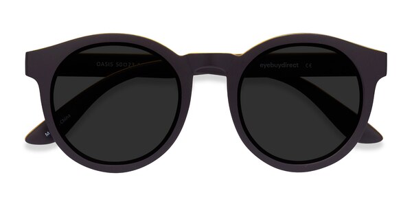 Oasis prescription sunglasses (Matte Coffee)