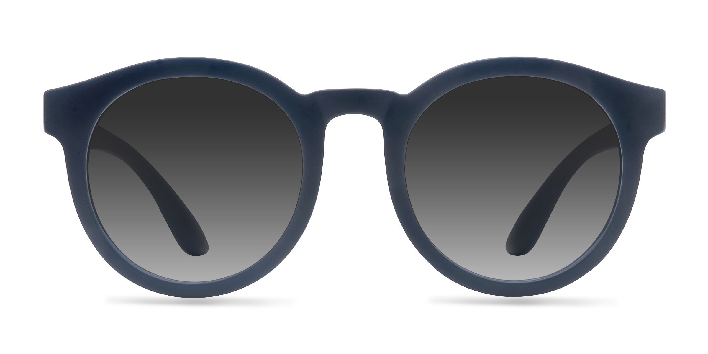 Oasis Round Matte Navy Frame Prescription Sunglasses Eyebuydirect 3631