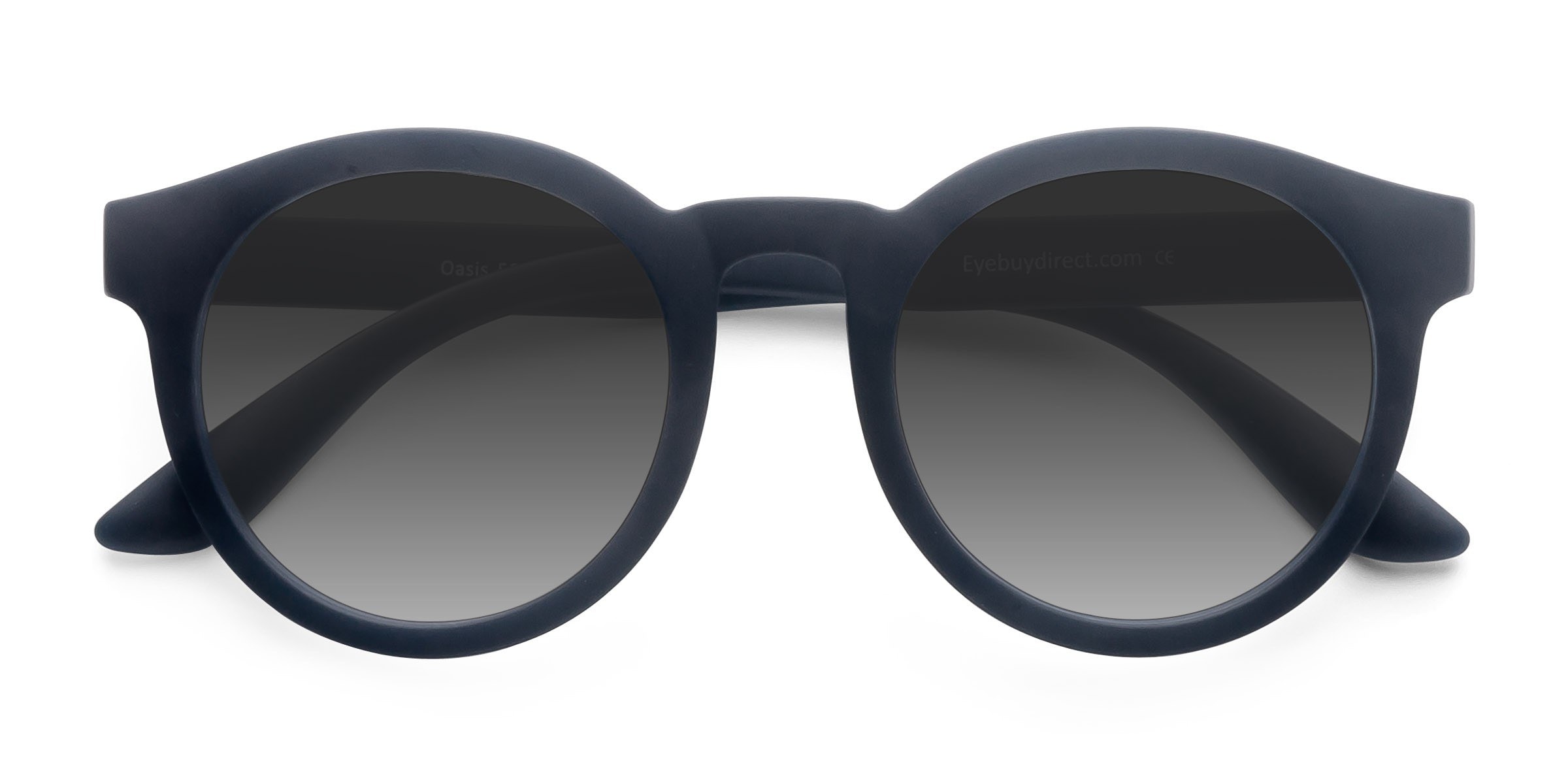 Navy blue shop frame sunglasses